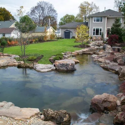 Backyard pond